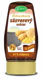 4Slim Čekankový zázvorový nektar 330 g