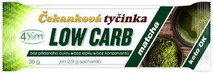 4Slim  Low Carb čekanková tyčinka 35 g čierna ríbezľa