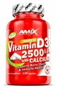 Amix Nutrition  Vitamin D3 2500 I.U. s vápníkem 120 kapslí