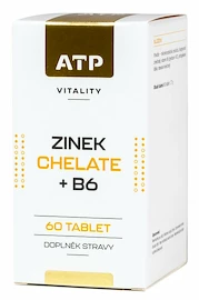 ATP Nutrition Vitality Zinek Chelate + B6 60 tablet