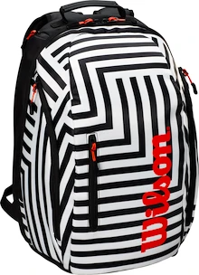 Batoh na rakety Wilson Super Tour Backpack Bold Black/White