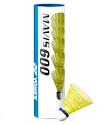 Bedmintonové košíky Yonex  Mavis 600 Yellow (6 Pack)  červený prúžok (do 14°C)