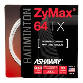 Bedmintonový výplet Ashaway Zymax 64 TX White Set