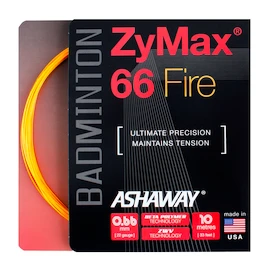 Bedmintonový výplet Ashaway Zymax 66 Fire Orange Set