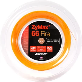 Bedmintonový výplet Ashaway ZyMax 66 Fire Power Orange - 200 m