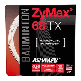 Bedmintonový výplet Ashaway Zymax 68 TX White Set