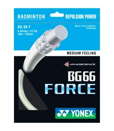 Bedmintonový výplet Yonex BG66 Force (0.65 mm)