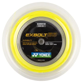 Bedmintonový výplet Yonex Exbolt 68 Yellow (200 m)