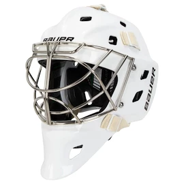 Brankárska hokejová maska Bauer NME ONE GOAL MASK - CAT EYE White Senior