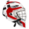 Brankárska hokejová maska CCM Axis F5 CCE White/Red Senior