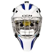 Brankárska hokejová maska CCM Axis F5 CCE White/Royal Žiak (youth)