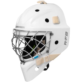 Brankárska hokejová maska Warrior F2 E+ White Senior