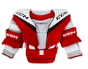 Brankárska hokejová vesta CCM YTflex 3 White/Red Žiak (youth) L/XL