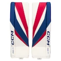 Brankárske betóny CCM Axis F5 White/Red/Blue Junior