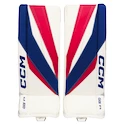 Brankárske betóny CCM Axis F9 White/Red/Blue Senior