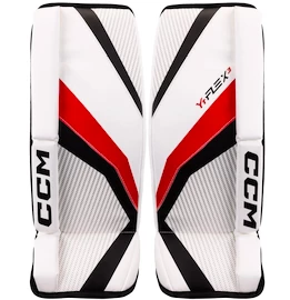 Brankárske betóny CCM YTflex 3 white/white/red/black Žiak (youth)