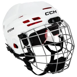 CCM Tacks 70 Junior white Hokejová prilba Combo