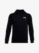 Chlapčenská mikina Under Armour  RIVAL COTTON HOODIE black