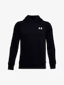 Chlapčenská mikina Under Armour  RIVAL COTTON HOODIE black