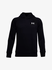 Chlapčenská mikina Under Armour RIVAL COTTON HOODIE black