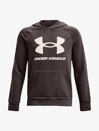 Chlapčenská mikina Under Armour RIVAL FLEECE HOODIE-BRN