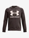 Chlapčenská mikina Under Armour  RIVAL FLEECE HOODIE-BRN XS