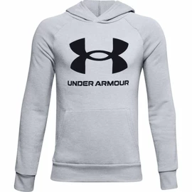 Chlapčenská mikina Under Armour Rival Fleece Hoodie light grey