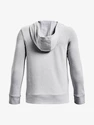 Chlapčenská mikina Under Armour  Rival Terry FZ Hoodie-GRY