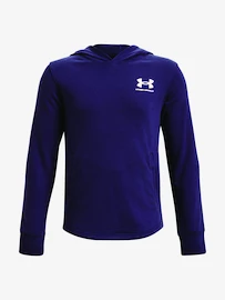 Chlapčenská mikina Under Armour Rival Terry Hoodie-BLU