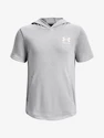 Chlapčenská mikina Under Armour  Rival Terry SS Hoodie-GRY