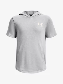 Chlapčenská mikina Under Armour Rival Terry SS Hoodie-GRY