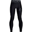 Chlapčenské legíny Under Armour HeatGear Leggings Black XS