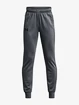 Chlapčenské tepláky Under Armour  Fleece Joggers-GRY