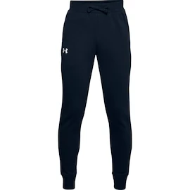 Chlapčenské tepláky Under Armour RIVAL COTTON PANTS Dark Blue