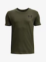 Chlapčenské tričko Under Armour  SPORTSTYLE LEFT CHEST SS-GRN