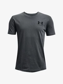 Chlapčenské tričko Under Armour Sportstyle Left Chest SS-GRY