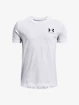 Chlapčenské tričko Under Armour  SPORTSTYLE LEFT CHEST SS-WHT