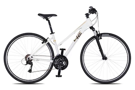 Cross bike 4EVER FLAME white / gold