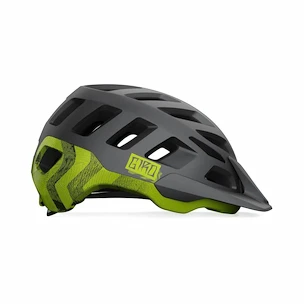 Cyklistická prilba Giro   Radix Mat Metalic Black/Lime  M