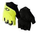 Cyklistické rukavice Giro  Bravo black/yellow S