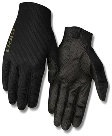 Cyklistické rukavice Giro Rivet CS Black/Olive