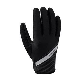 Cyklistické rukavice Shimano Long black