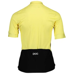 Cyklistický dres POC  Essential Road Logo Jersey Sulfur Yellow M