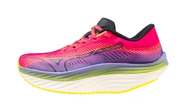 Dámska bežecká obuv Mizuno Wave Rebellion Pro High-Vis Pink/Ombre Blue/Purple Punch