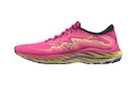 Dámska bežecká obuv Mizuno  Wave Rider 27 High-Vis Pink/Ombre Blue/Luminous  UK 4