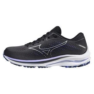 Dámska bežecká obuv Mizuno  Wave Rider Wave Rider 25 / Blackened Pearl / 10077C / Violet Glow