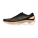 Dámska bežecká obuv Mizuno  Wave Ultima 15 Black / Mizuno Neo Lime / Apricot Ice