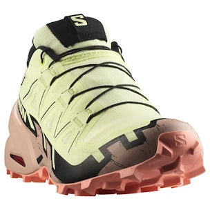 Dámska bežecká obuv Salomon Speedcross 6 Gore-Tex Lime Cream/Mahogany Rose/Black