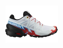 Dámska bežecká obuv Salomon Speedcross 6 White/Black/Fiery Red