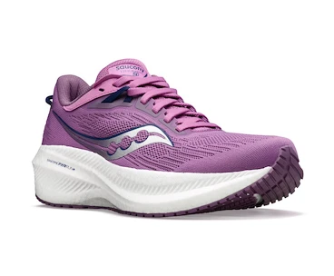 Dámska bežecká obuv Saucony  Triumph 21 Grape/Indi